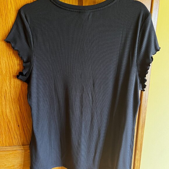 PATAGONIA W'S RIBBED KNIT TOP SIZE XL INK BLACK - Picture 3 of 4